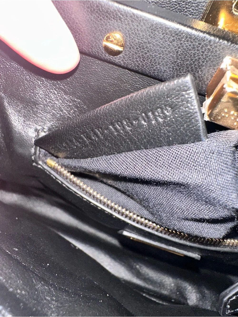 FENDI ❤️🌟PEEKABOO MINI BLACK CALF LEATHER ⭐️ - Picture 13 of 15